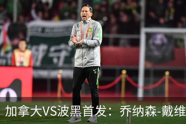 加拿大VS波黑首发：乔纳森-戴维出战 哲科稳坐替补席